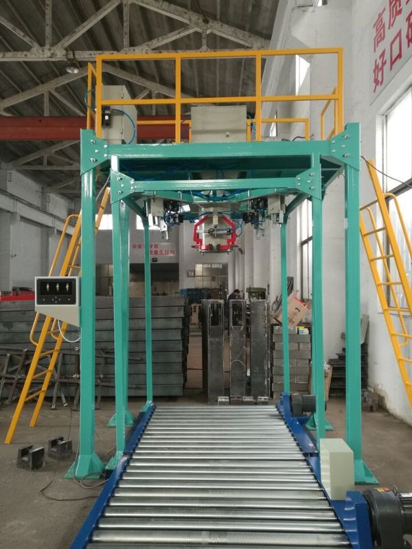 فشار فشاری 0.6Mpa FIBC بسته بندی کیسه ای / Ton Bag Refilling Equipment 0.2KW - 5.5kW
